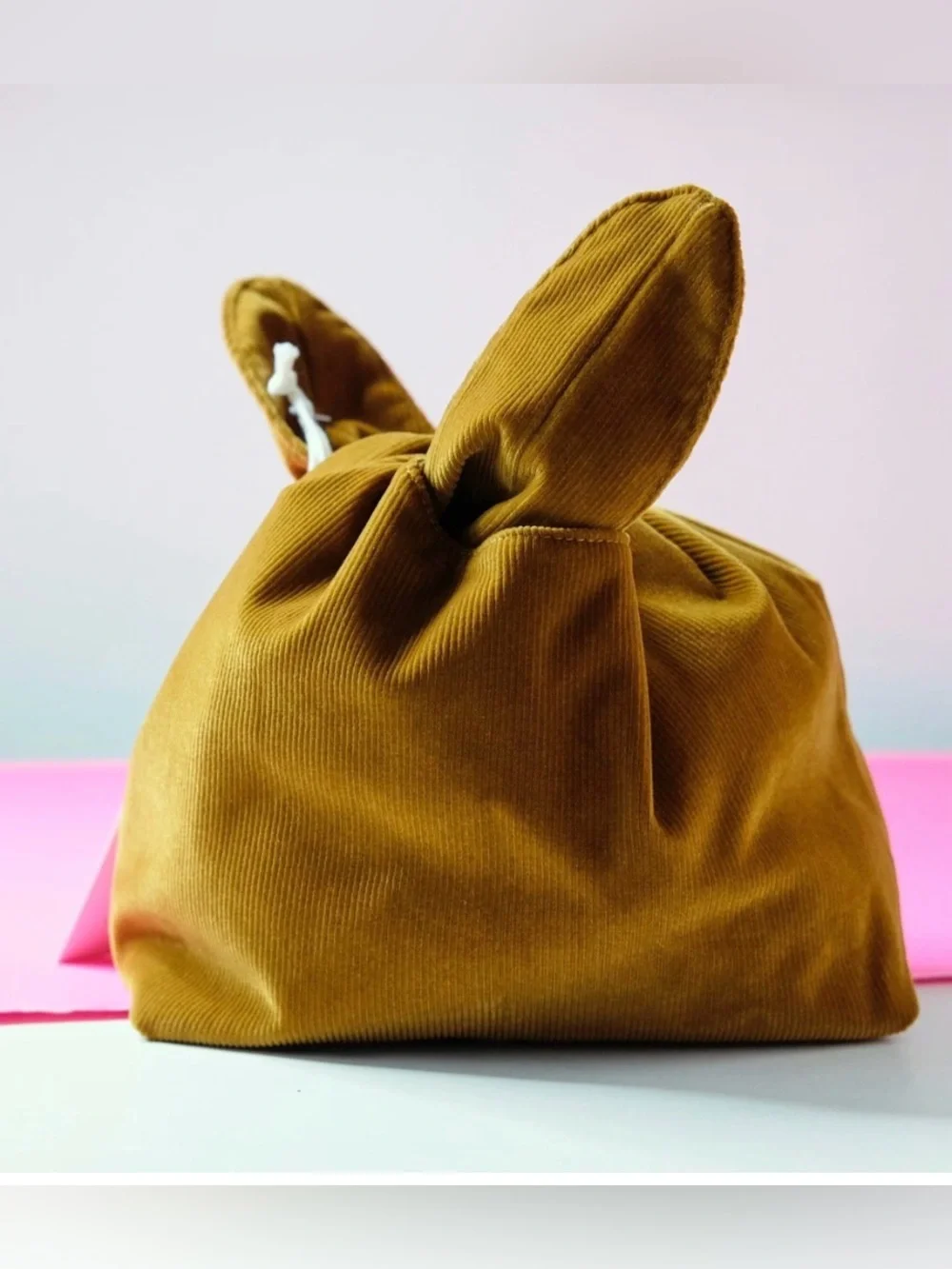 Merit Beauty Signature Corduroy Makeup Bag Knot Corduroy NWOT